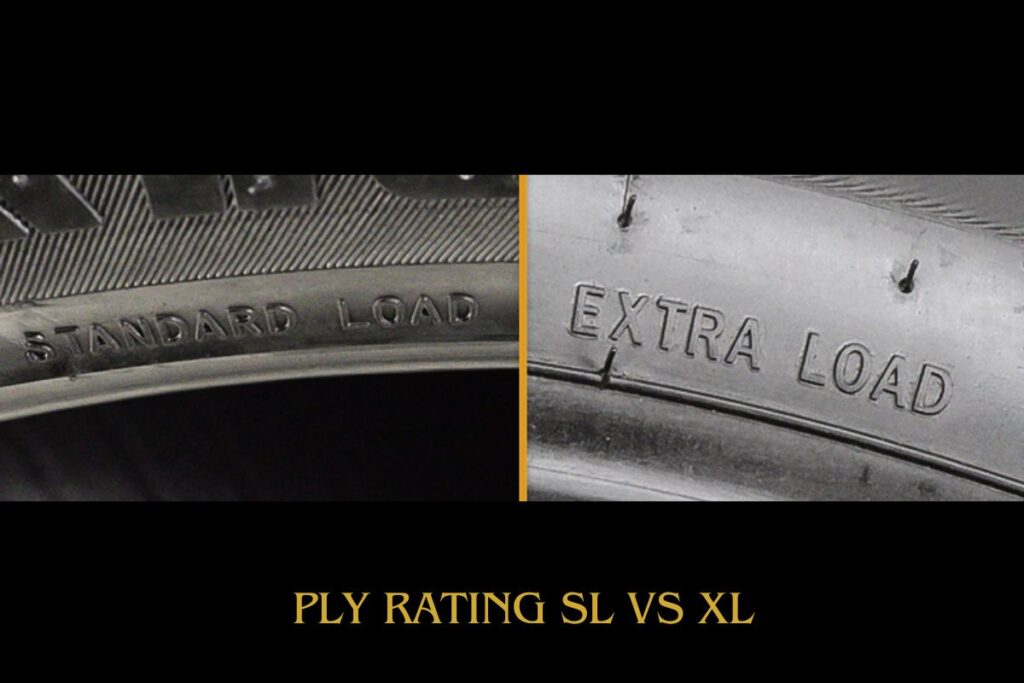 Ply Rating SL Vs XL